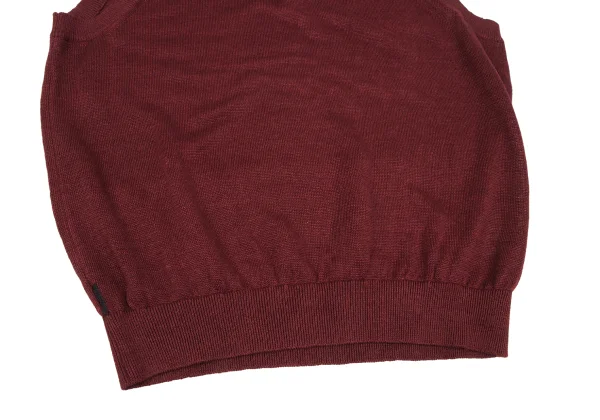 Papas Linen Henley Neck Knit Vest K-166684_008