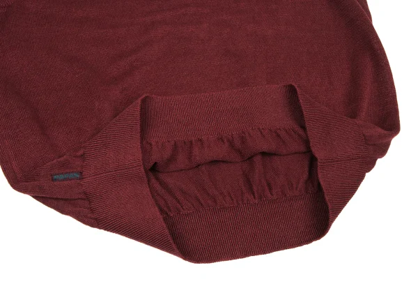 Papas Linen Henley Neck Knit Vest K-166684_009