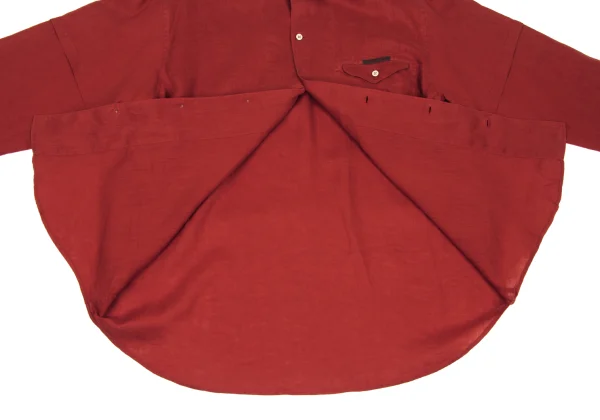 Papas Linen Flap Pocket Long Sleeve Shirt K-166685_012