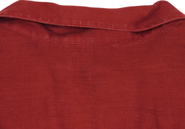 Papas Linen Flap Pocket Long Sleeve Shirt K-166685_014