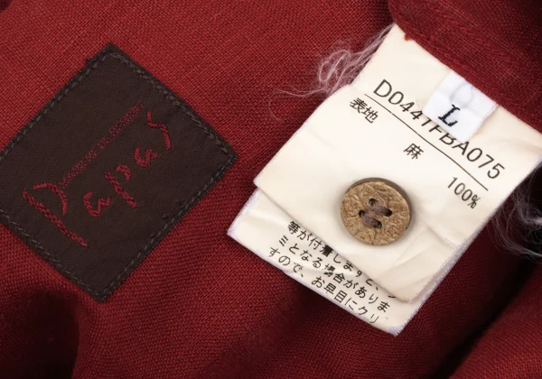 Papas Linen Flap Pocket Long Sleeve Shirt K-166685_017