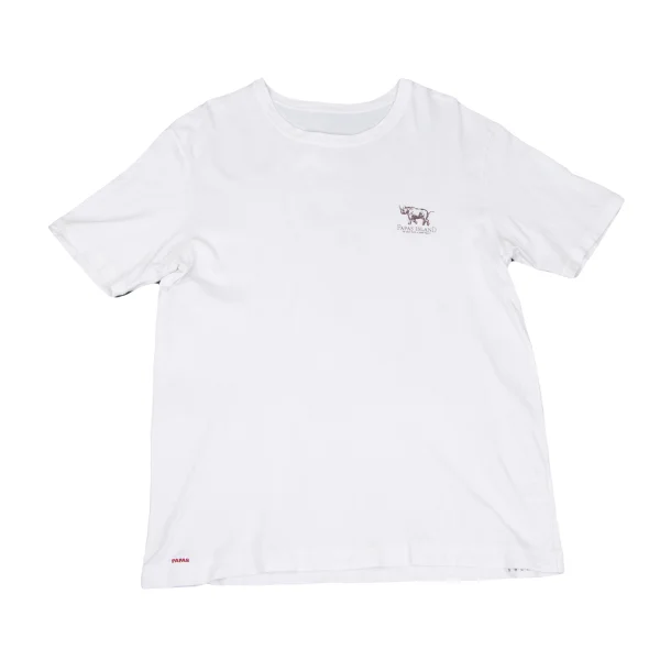 Papas ISLAND Rhino Printed T Shirt White 50L K-166688_001
