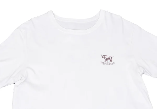 Papas ISLAND Rhino Printed T Shirt K-166688_002