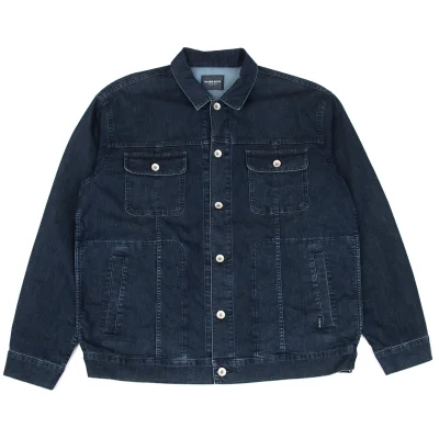 Papas+ Washed Stretch Denim Jacket