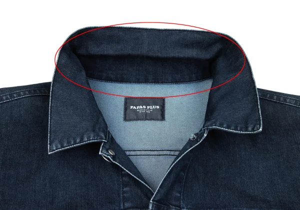 Papas+ Washed Stretch Denim Jacket K-166690_008