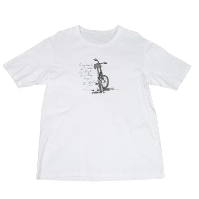 Papas+ Bicycle Print T-shirt