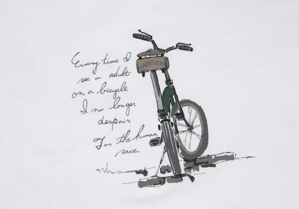 Papas+ Bicycle Print T-shirt K-166691_004