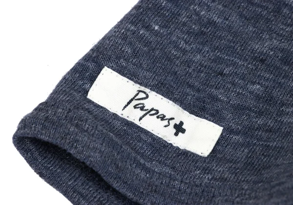 Papas+ Cotton Linen V-neck T-shirt K-166692_006