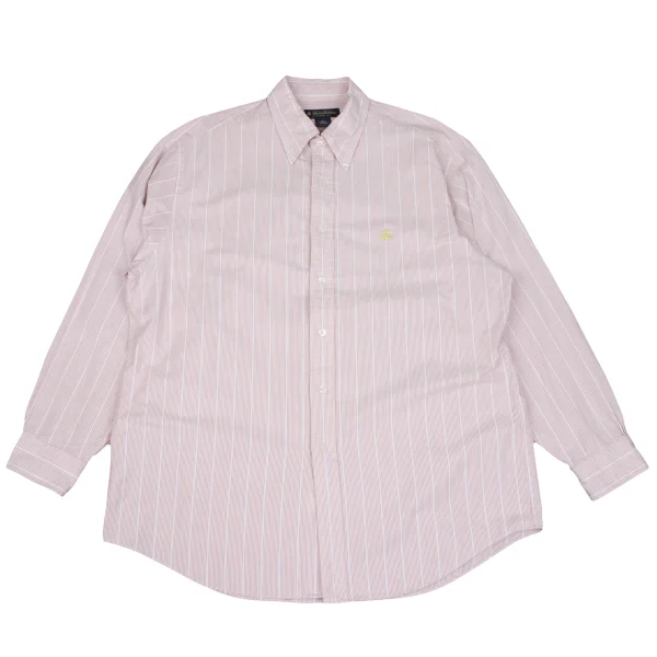 Brooks Brothers Striped Weave Shirt Red,White L K-166693_001