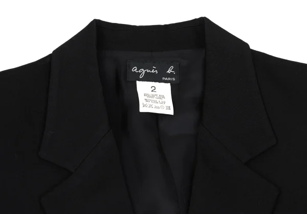 agnes b. Wool Gabardine Jacket K-166695_004