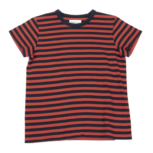 agnès b. pour BIOTOP Striped T-shirt Red,Navy T2 K-166698_001
