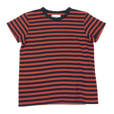 agnès b. pour BIOTOP Striped T-shirt