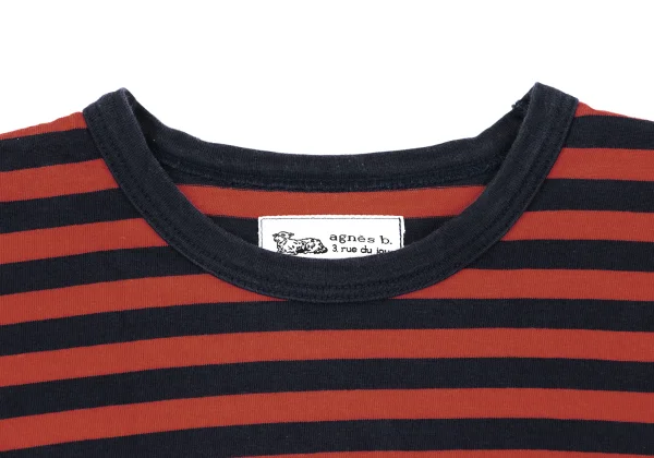 agnès b. pour BIOTOP Striped T-shirt K-166698_003