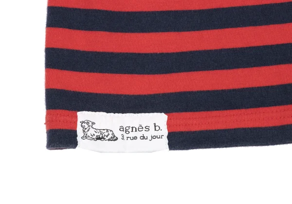 agnès b. pour BIOTOP Striped T-shirt K-166698_010