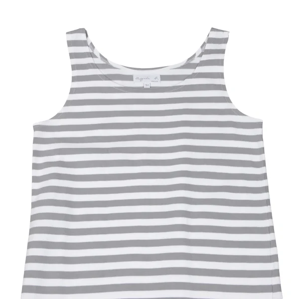 agnes b. Stripe Tank Top K-166699_003