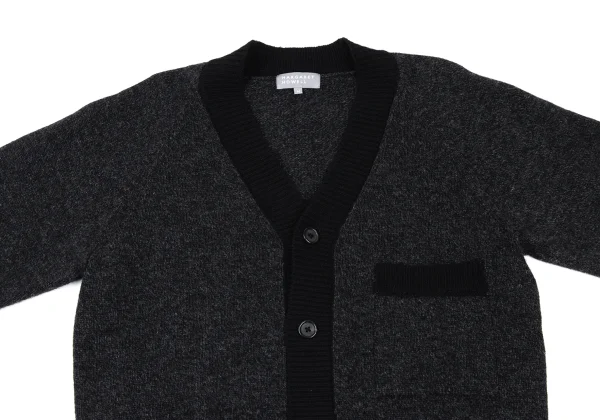 MARGARET HOWELL  Cashmere Blend Knit Cardigan K-166701_002