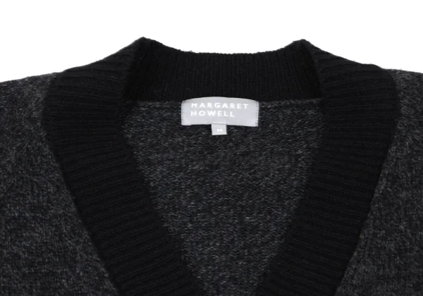 MARGARET HOWELL  Cashmere Blend Knit Cardigan K-166701_003