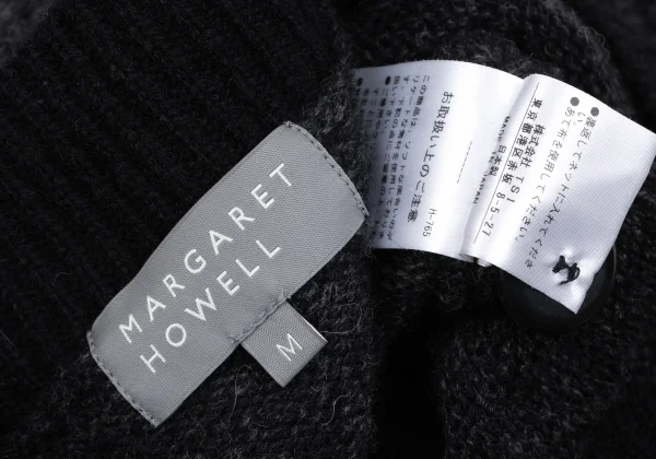 MARGARET HOWELL  Cashmere Blend Knit Cardigan K-166701_012