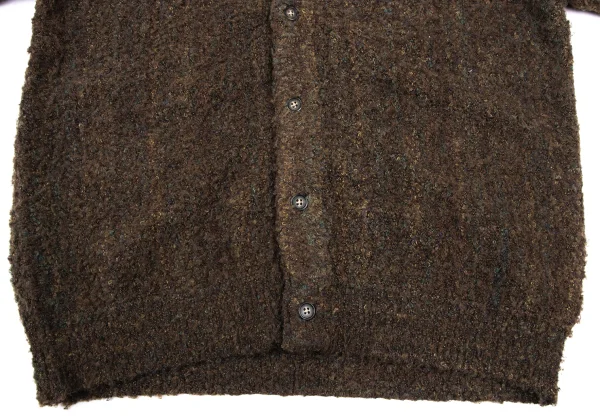 BEAMS Boucle Stripe Knit Cardigan K-166702_006