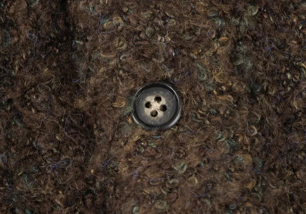 BEAMS Boucle Stripe Knit Cardigan K-166702_007