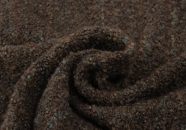 BEAMS Boucle Stripe Knit Cardigan K-166702_011