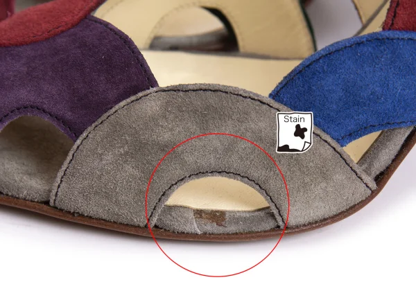 MIU MIU Color Switching Suede High Heels K-166703_005