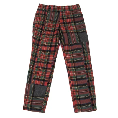 COMME des GARCONS Fulling Check Switching Pants