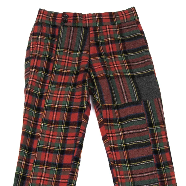 COMME des GARCONS Fulling Check Switching Pants K-166705_002