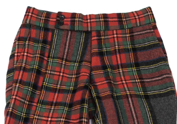 COMME des GARCONS Fulling Check Switching Pants K-166705_003
