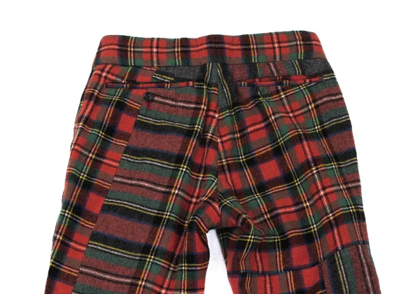 COMME des GARCONS Fulling Check Switching Pants K-166705_011