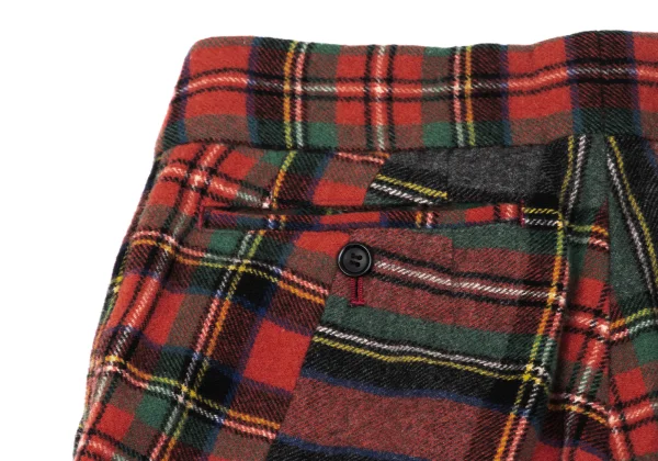 COMME des GARCONS Fulling Check Switching Pants K-166705_012