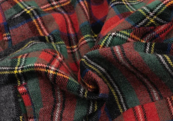 COMME des GARCONS Fulling Check Switching Pants K-166705_013