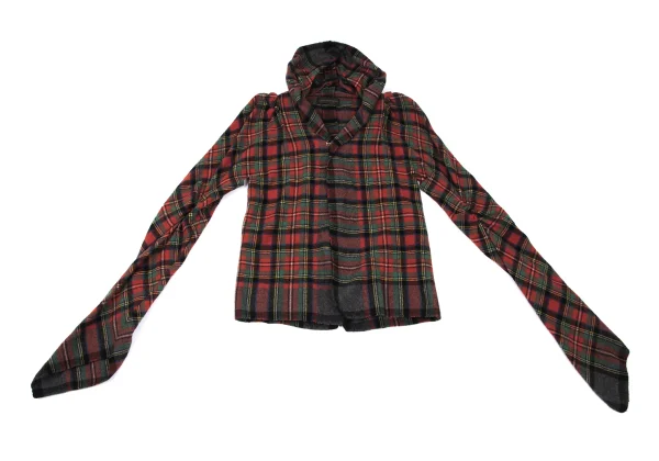 COMME des GARCONS Fulling Check Switching Jacket & Pants K-166706_003