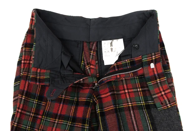 COMME des GARCONS Fulling Check Switching Jacket & Pants K-166706_014