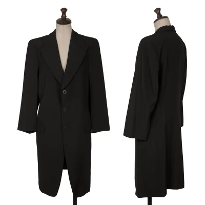 COMME des GARCONS Wool Peak Lapel Long Jacket