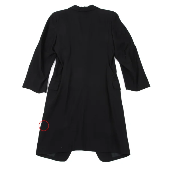 COMME des GARCONS Wool Peak Lapel Long Jacket K-166712_015