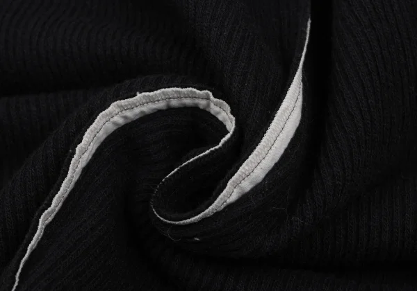 COMME des GARCONS Rib Knit Collarless Jacket K-166713_015