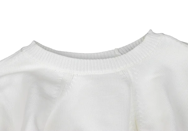 COMME des GARCONS Poly Deformed Circle Knit Sweater K-166717_004