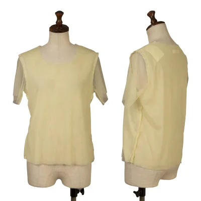 COMME des GARCONS Layered Mesh T Shirt