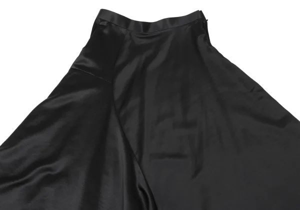 COMME des GARCONS Accordion Pleated Satin Skirt K-166725_003