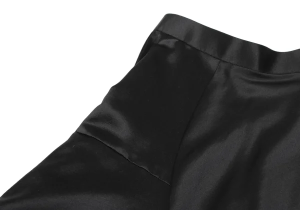 COMME des GARCONS Accordion Pleated Satin Skirt K-166725_005