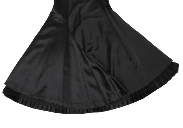 COMME des GARCONS Accordion Pleated Satin Skirt K-166725_007