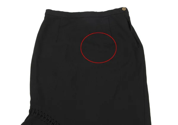 COMME des GARCONS Padded Lace-up Skirt K-166726_003