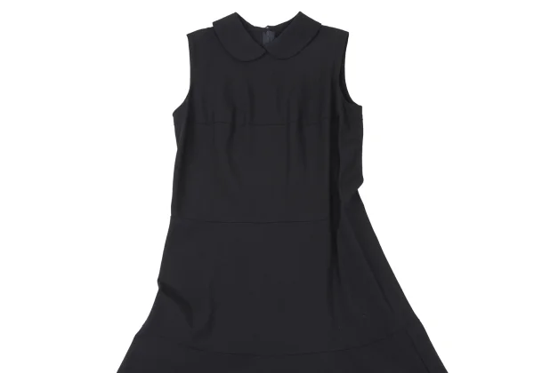 COMME des GARCONS Wool Round Collar Sleeveless Dress K-166732_003
