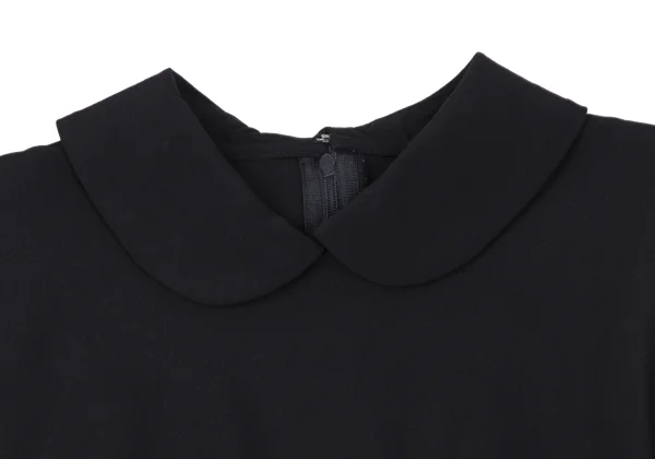 COMME des GARCONS Wool Round Collar Sleeveless Dress K-166732_004