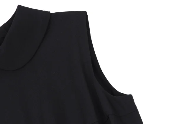 COMME des GARCONS Wool Round Collar Sleeveless Dress K-166732_005