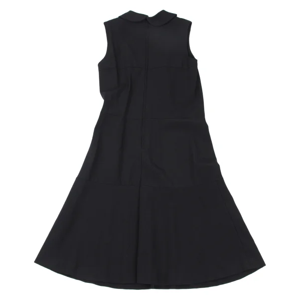 COMME des GARCONS Wool Round Collar Sleeveless Dress K-166732_008