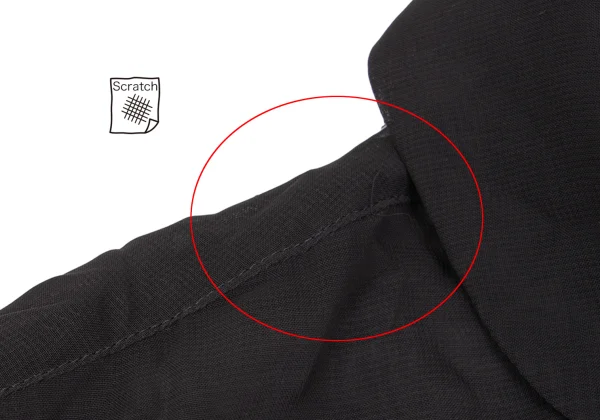 COMME des GARCONS Hem Frill Dyed Sheer Blouse K-166735_004