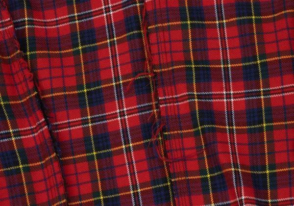 robe de chambre COMME des GARCONS Cutting Outseam Check Jacket K-166740_013