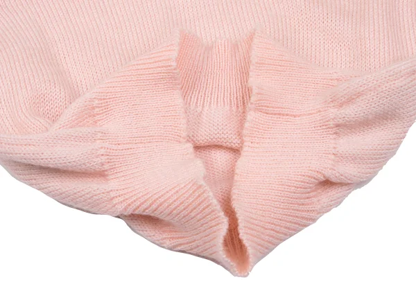 COMME des GARCONS NOIR Cropped Short Sleeved Knit Top K-166743_010